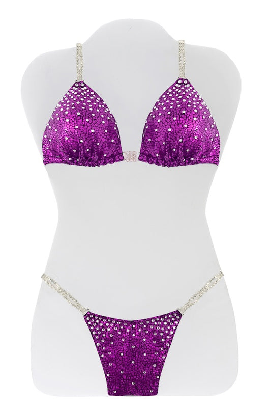 $500 Fade Down Lilac Avatar Bikini Suit